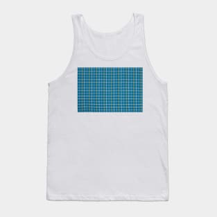 Unique Check Pattern Tank Top